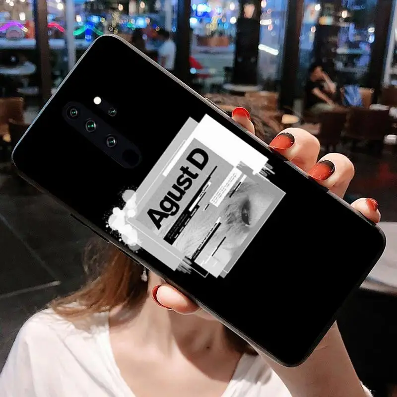 

Agust D suga king Phone Case for Redmi 9A 8A 7 6 6A Note 9 8 8T Pro Max Redmi 9 K20 K30 Pro