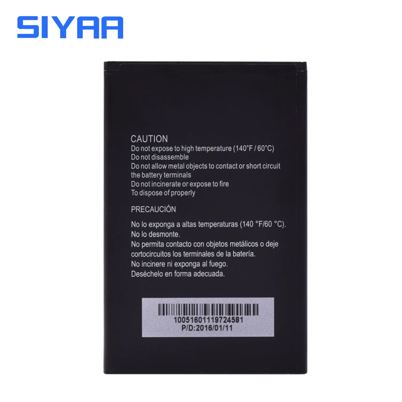 Аккумулятор для телефона SIYAA LI3714T42P3H765039 сменный оригинальный аккумулятор большой