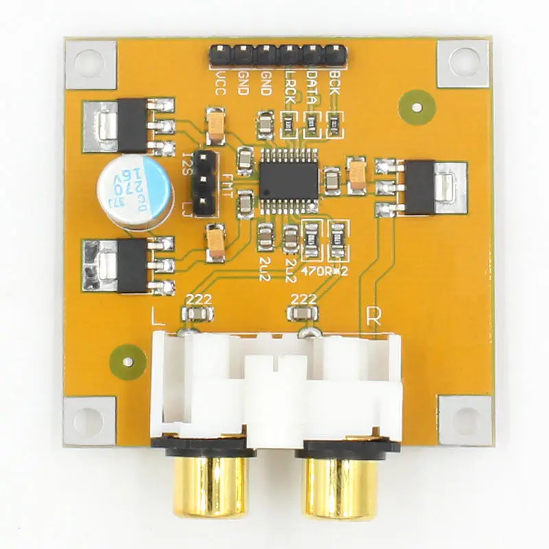ЦАП декодер Pcm5102 I2S плеер собранная плата 32 бит 384K за пределами Es9023 Pcm1794 для Raspberry