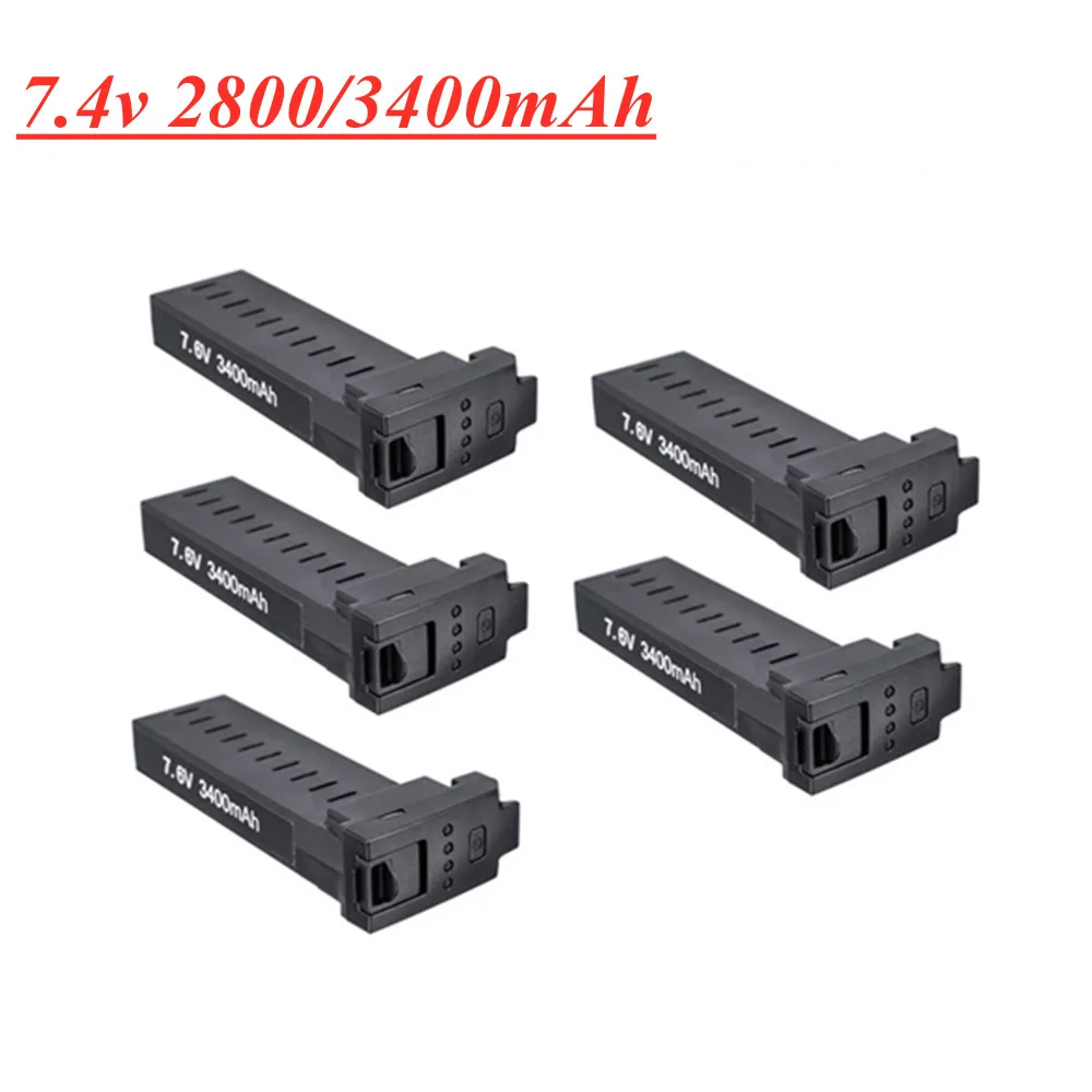 

Original Battery for Drone SG906 Pro/Pro 2/Max 7.6V 3400mAh 7.4V 2800mAh Lipo Battery Accessories 5G Wifi PFV Dron Spare Battery