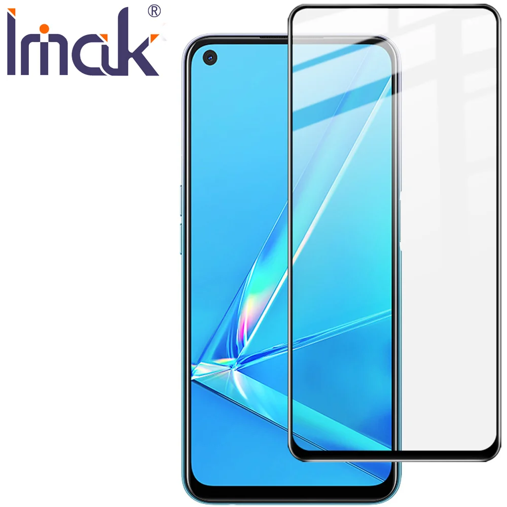 Imak Pro + полноэкранное закаленное стекло для OPPO Ace 2 Ace2 A52|Защитные стёкла и плёнки