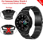 Ремешок из нержавеющей стали для Samsung Galaxy Watch 4 Classic 46 42 ммWatch 4 44 40 мм