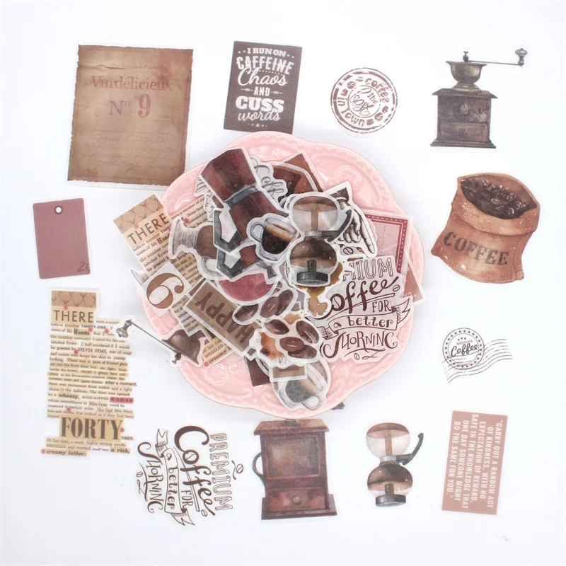 64 шт. бумажные наклейки для скрапбукинга|Наклейки| |