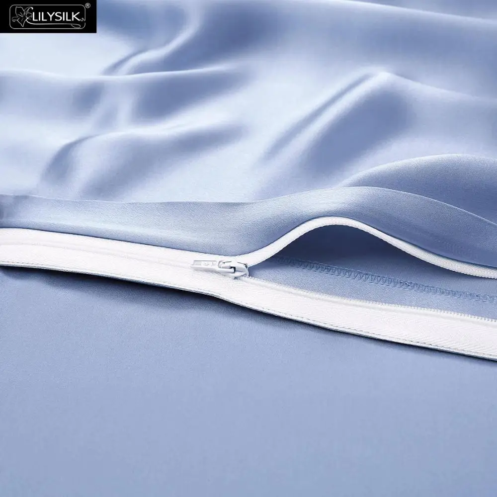 LilySilk пододеяльник шелк 100 чистый натуральный тутовидный 19 momme бесшовный
