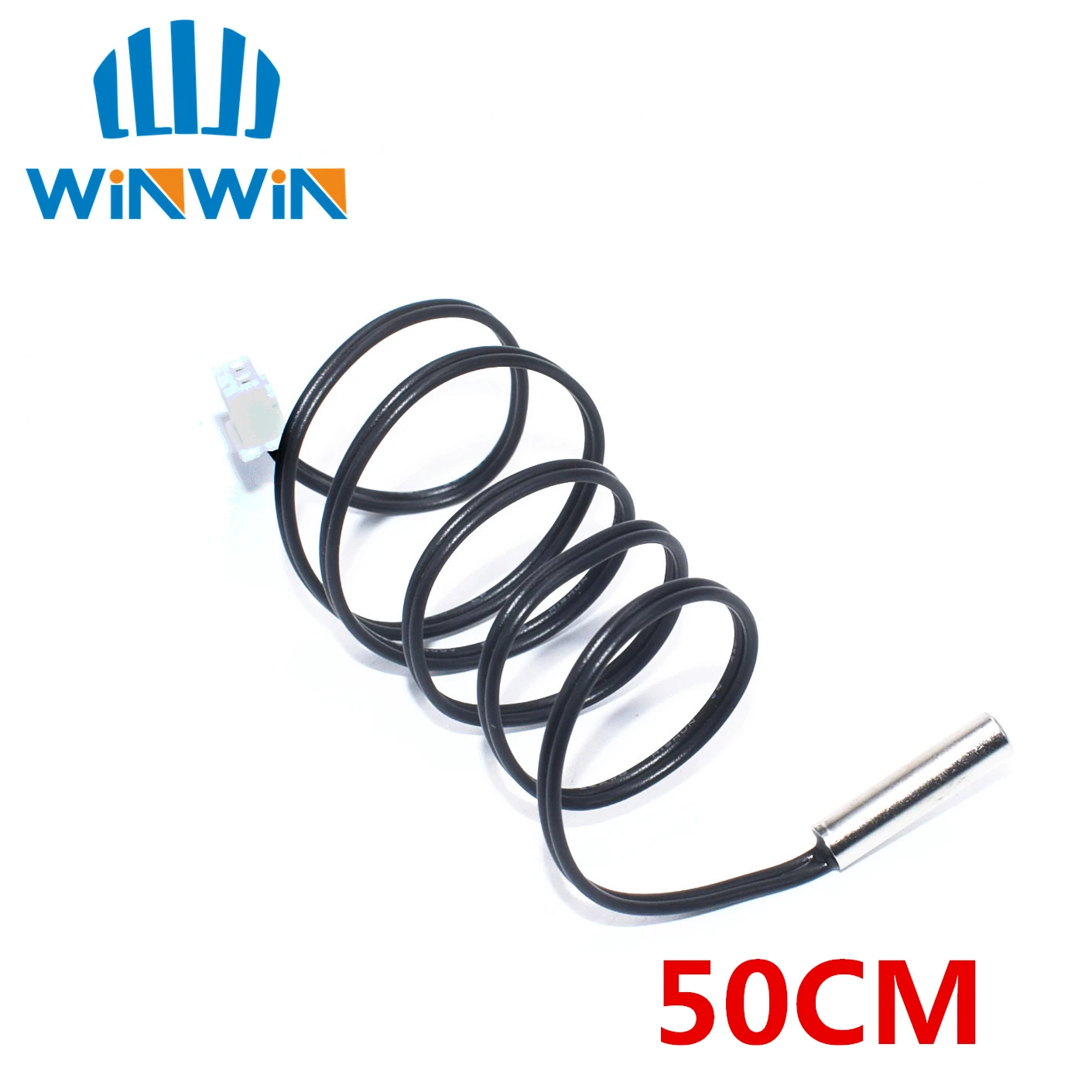 50cm NTC Thermistor 1 шт. W1209 синий/красный светильник DC 12 В температура отопления охлаждения термостат контроль температуры Переключатель Регулятор температуры термометр термо - Цвет: 50cm NTC Thermistor