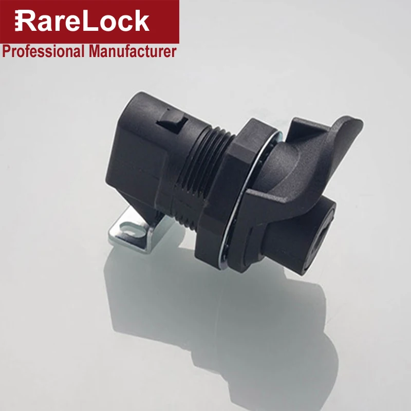 Дверной замок для шкафа переключателя с ручкой PA6 нейлоновый электронной коробки