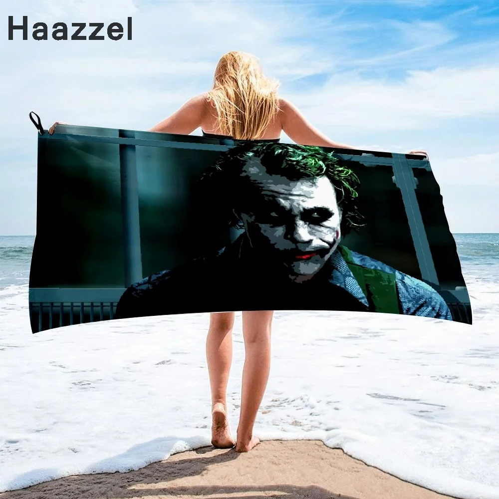 Быстросохнущее банное полотенце DC The Joker из микрофибры пляжное женское шелковое