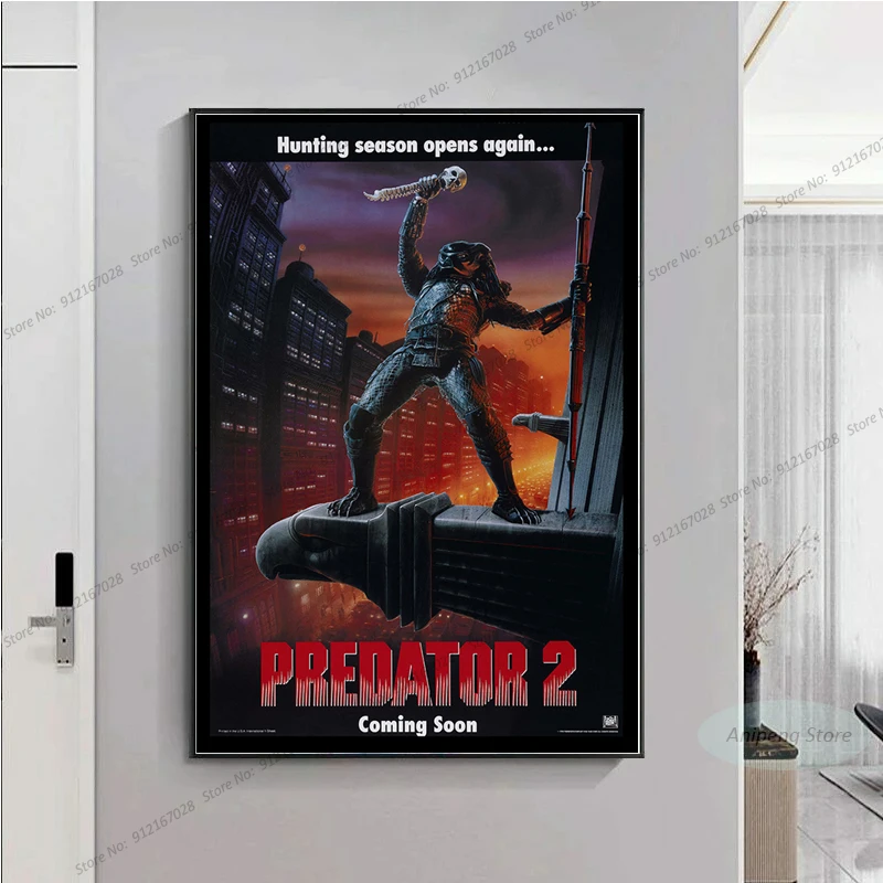 Настенная картина инопланетянин Классический плакат с изображением фильма