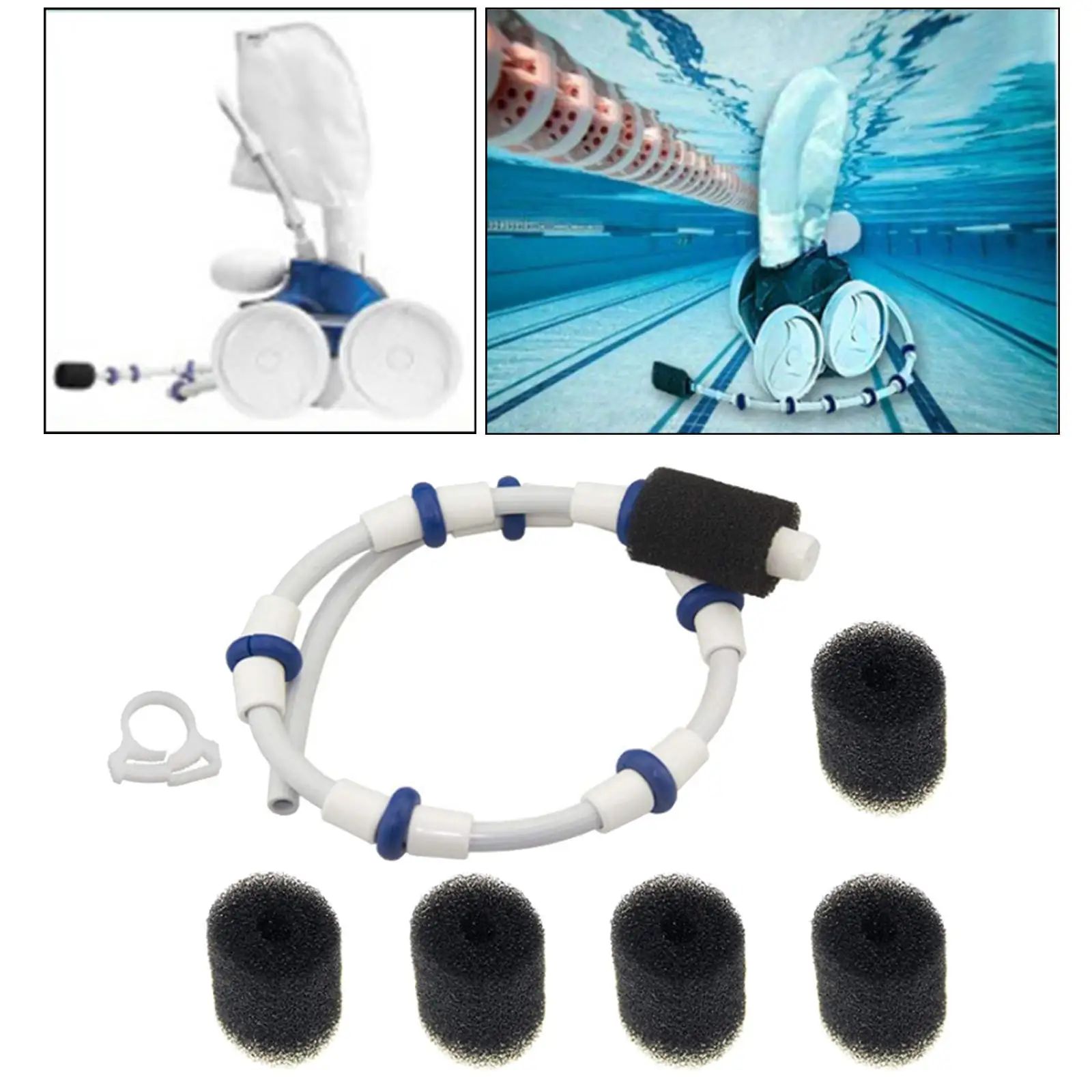

Durable Pool Cleaning Kit Portable Sweep Hose Replacement Tool For Polaris Swimming Pool Cleaner Models 180, 380, 280