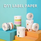 10 рулонов Niimbot D11 печать знаков сделанные на ярлык для супермаркета бумага этикетка наклейка Водонепроницаемый с защитным напылением от жирных следов и слезоточивый сортировки хранения