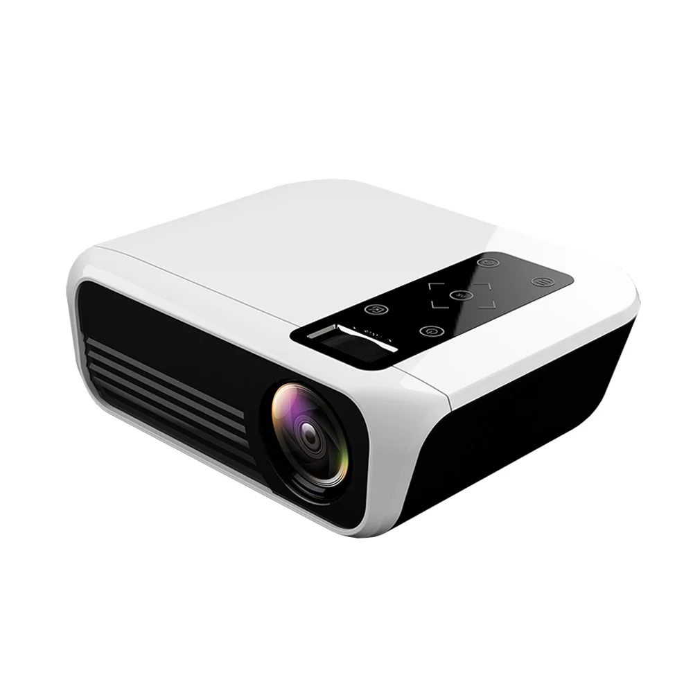 T8 Full HD светодиодный проектор Android портативный видео 1080P HDMI Мини 4K 5000 люмен