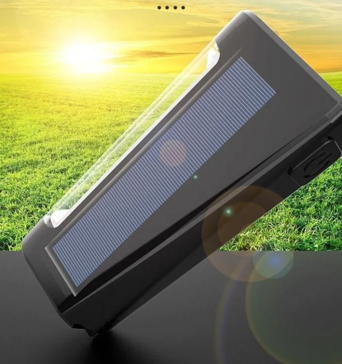 

Wonderlife Solar universal led flashlight strong light rechargeable long-range ultra-bright self-defense outdoor imported lamp