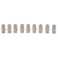 10pcs f type coupler adapter connector female ff jack rg6 coax coaxial cable high quality 1pcs sma rf coax connector plug