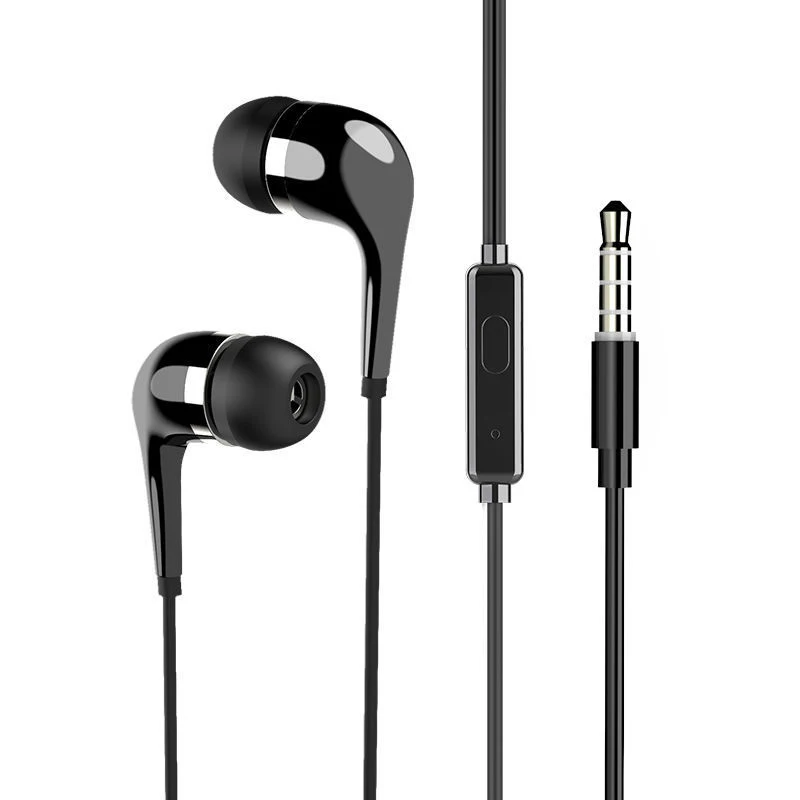 Миниатюрные портативные проводные наушники спортивные стерео вкладыши