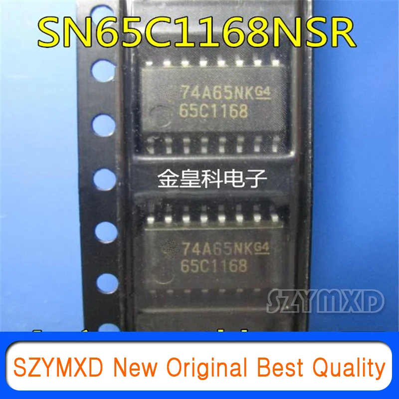 

5Pcs/Lot New Original Original SN65C1168NSR 65C1168 SOP16 dual differential drive receiver In Stock