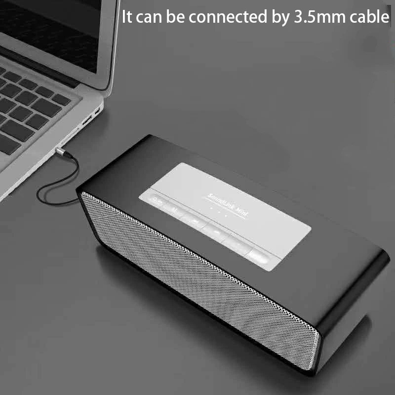 Новый двойной динамик беспроводной Bluetooth сабвуфер открытый портативный