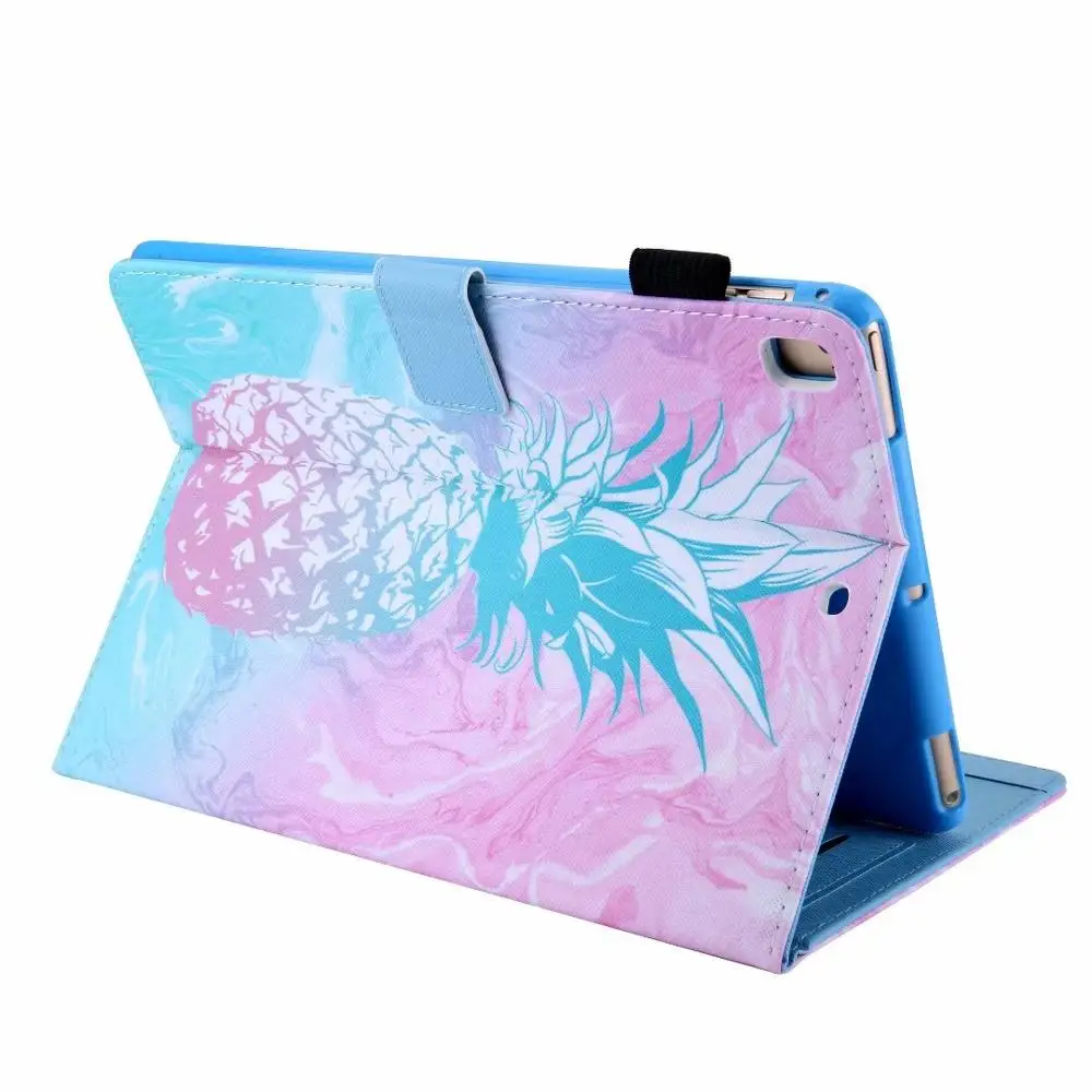 

For iPad 10.2 2019 Smart Case for Apple iPad 7th Generation A2200 A2198 A2232 Cover Funda Skin Card Slot Stand Shell+Film+Stylus