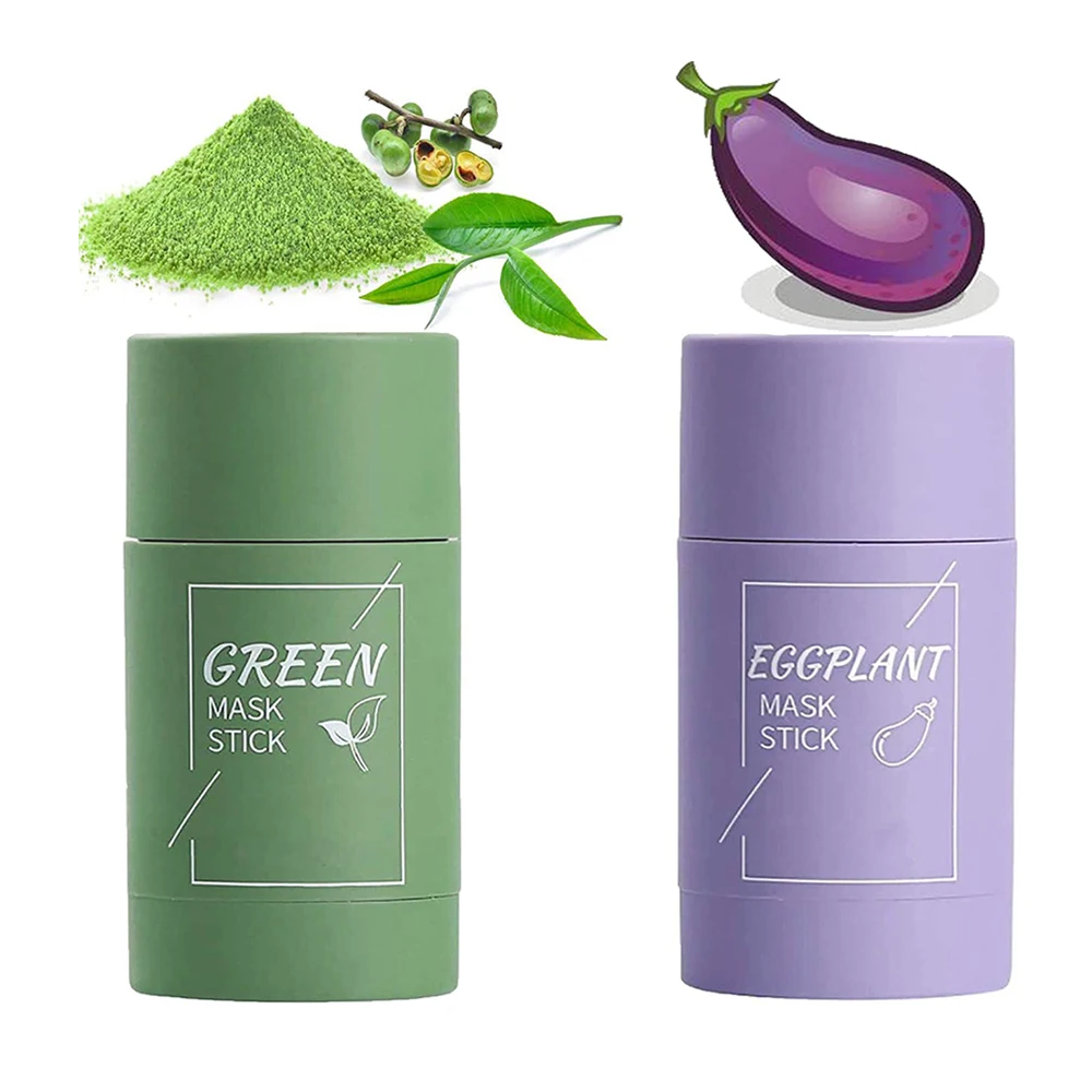 Маска с зеленым чаем для контроля жирности баклажанов маска глубокого очищения