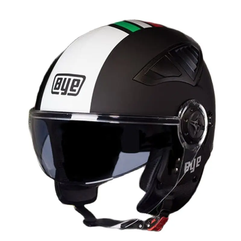 Шлем мотоциклетный полулицевой из АБС пластика с двойными стеклами|Шлемы| |