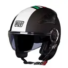 Мотоциклетный шлем, шлем из АБС-пластика с двойными линзами, для мужчин и женщин