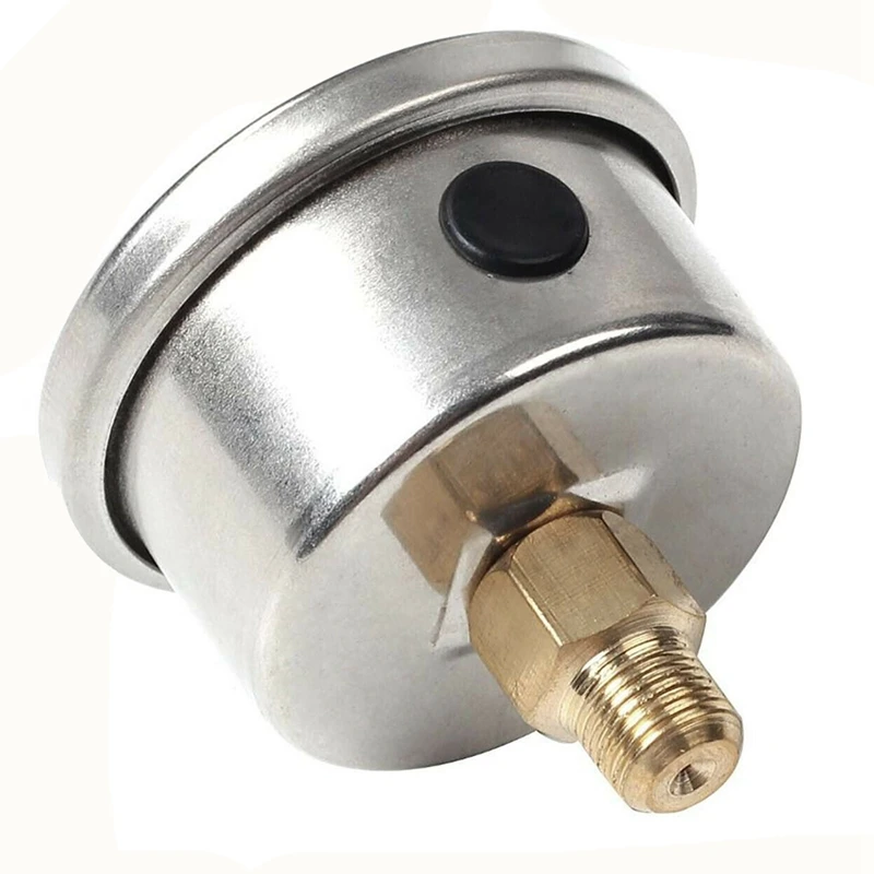 Черный Регулируемый регулятор давления топлива 0-100 Psi универсальный манометр