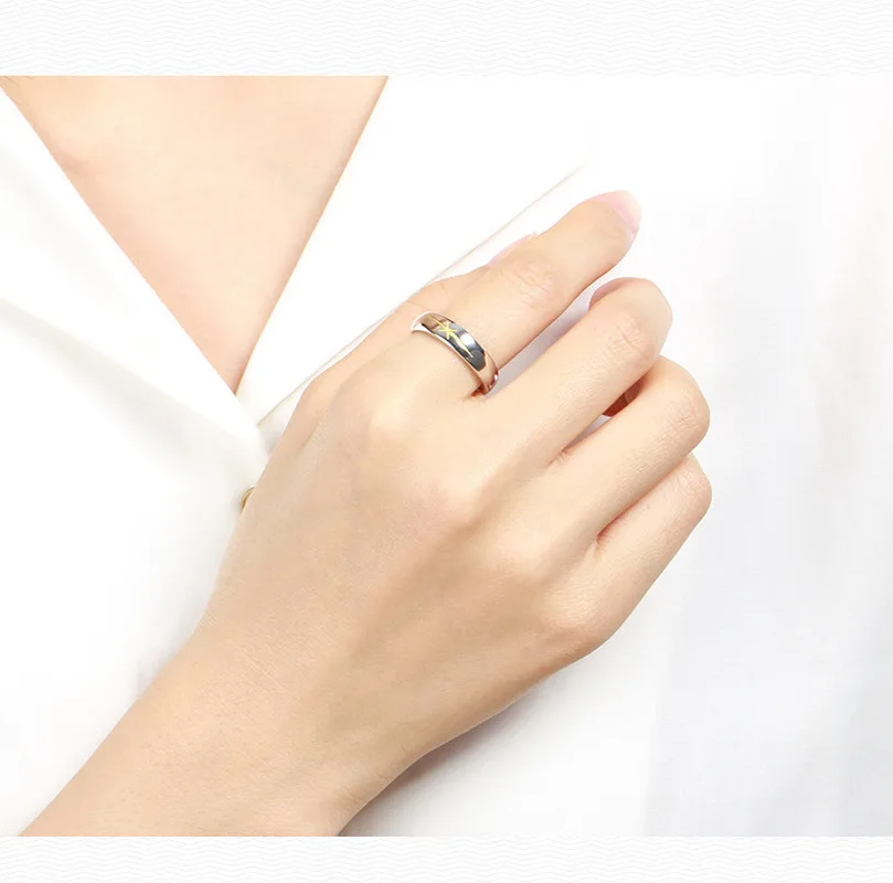 

Opening Rings Stainless Steel Crown Couple King and Queen Rings for Couples Lovers Love Promise Rings for Men and Women