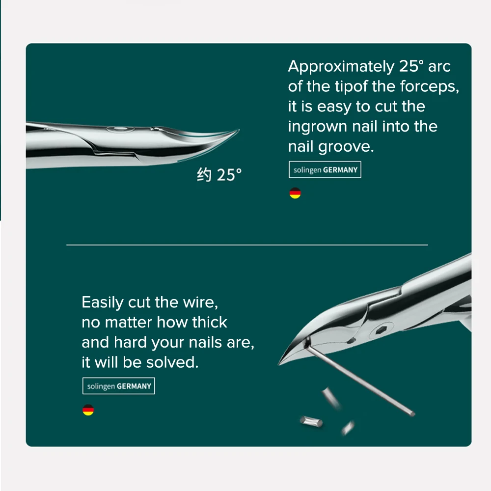 Набор ножниц MR.GREEN для маникюра и педикюра из нержавеющей стали 7 шт. | Красота