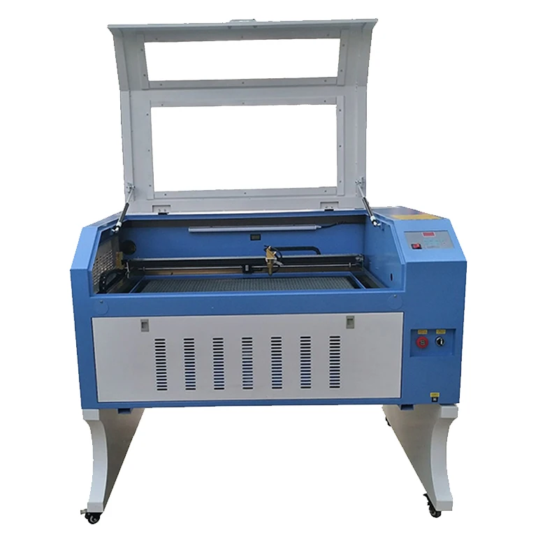 ЧПУ CO2 лазерная гравировальная машина для резки Моторизованный вверх и вниз