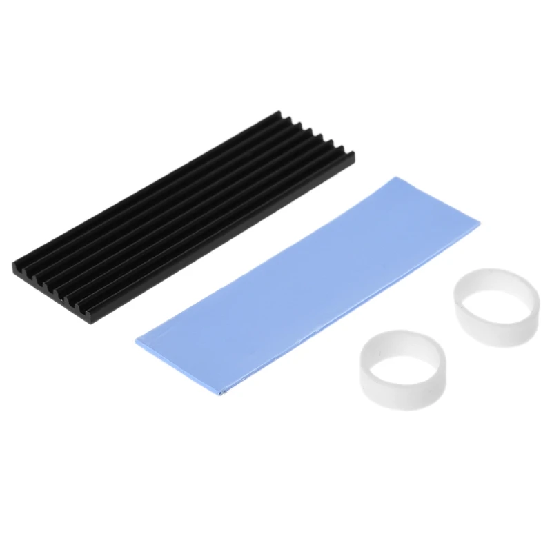 

Pure Aluminum Cooling Heatsink Thermal Pad For N80 NVME M.2 2280 PCI-E SSD Dropshipping