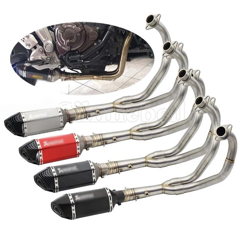 Мотоцикл выхлопная труба глушителя Escape мото полный системы Передняя