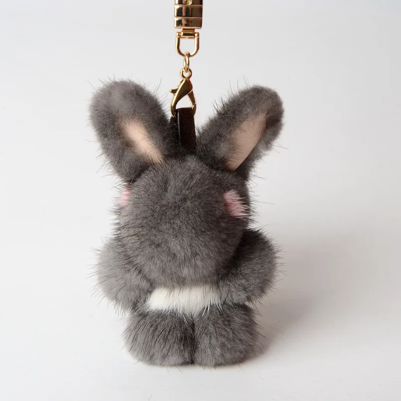 

Плюшевый брелок, модная подвеска, новая плюшевая игрушка, брелок для автомобиля из меха норки, многоцветный кулон, подарок для дам