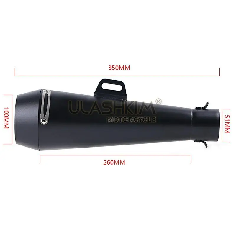 Полная выхлопная система мотоцикла глушитель Escape модифицированный контакт