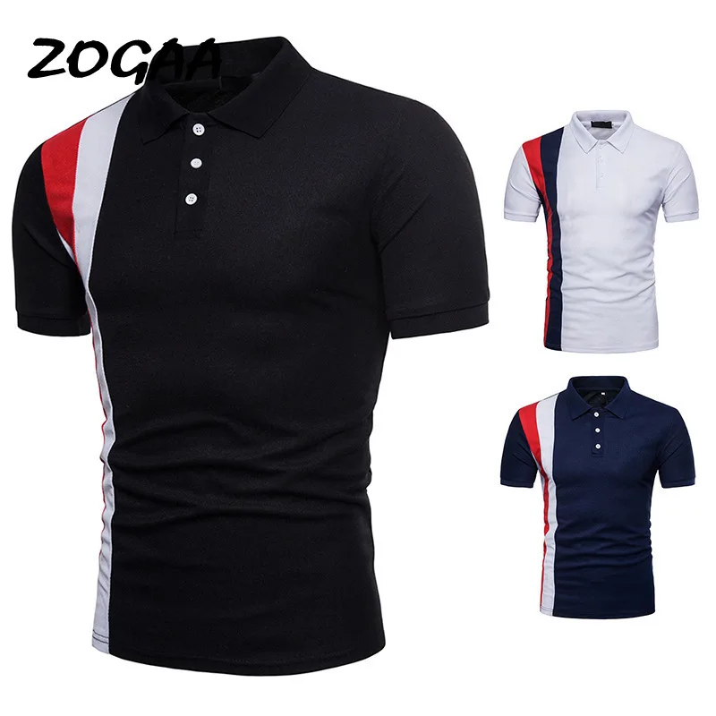 

ZOGAA 2021 New Summer Men's New Men's Plus Size Fashion Short Sleeve T-shirt Wild Simple