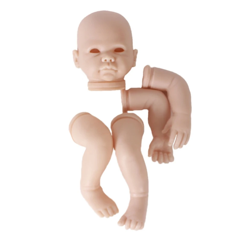 

Reborn Baby Doll Lifelike Newborn Baby Unfinished Doll Parts DIY Blank Doll Kit