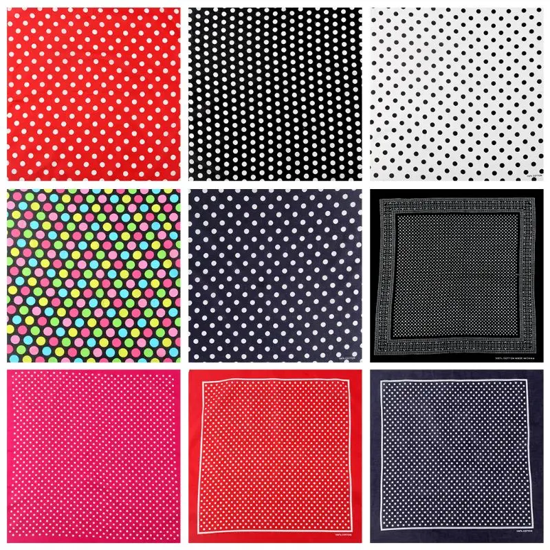 Бохо Красочные горошек бандана унисекс велоспорт головной убор Хип-хоп