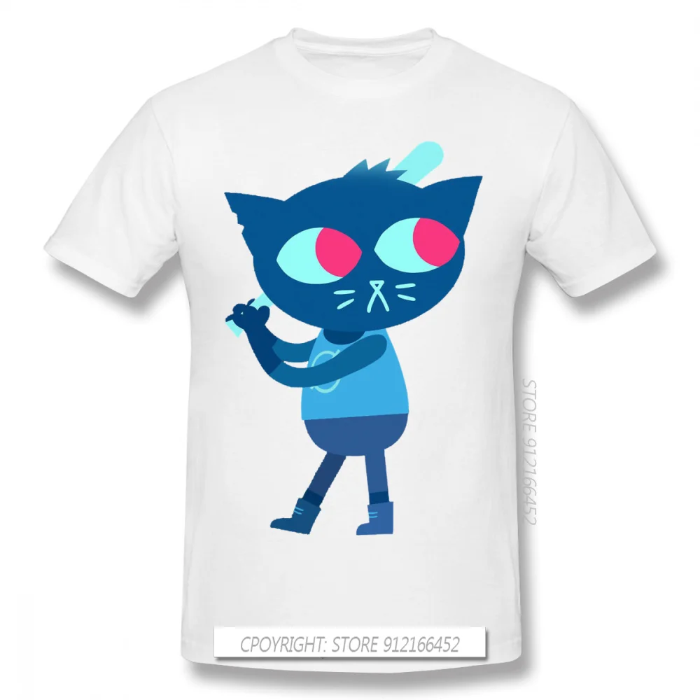 

Men Clothes Night In The Woods Possum Springs Game TShirt Red T-Shirts Dream Mae With Bat Men Fashion Short Sleeve