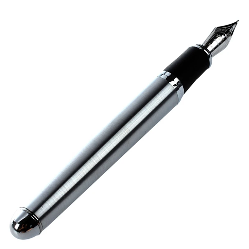 Перьевая ручка JinHao X750 серебристая CT и 911 стальная перьевая с 0 38 мм дополнительный