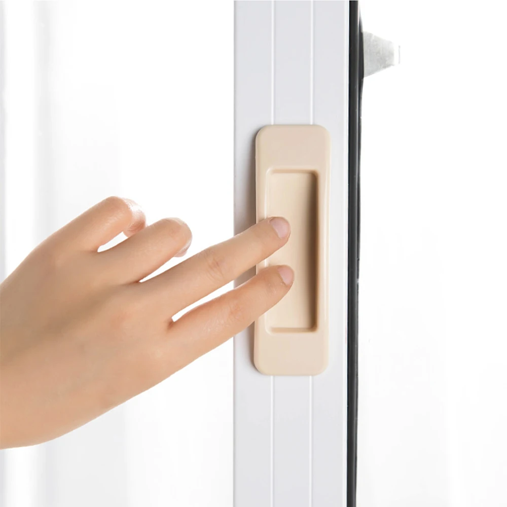 

Glass window sliding door strong and seamless adhesive auxiliary handle household refrigerator cabinet suction cup handle