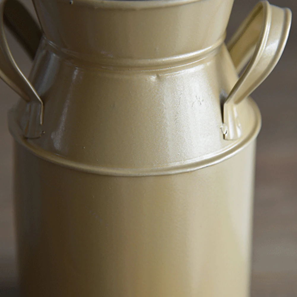 С ручкой для балкона настольный домашний декор ведро цветов поделка молока