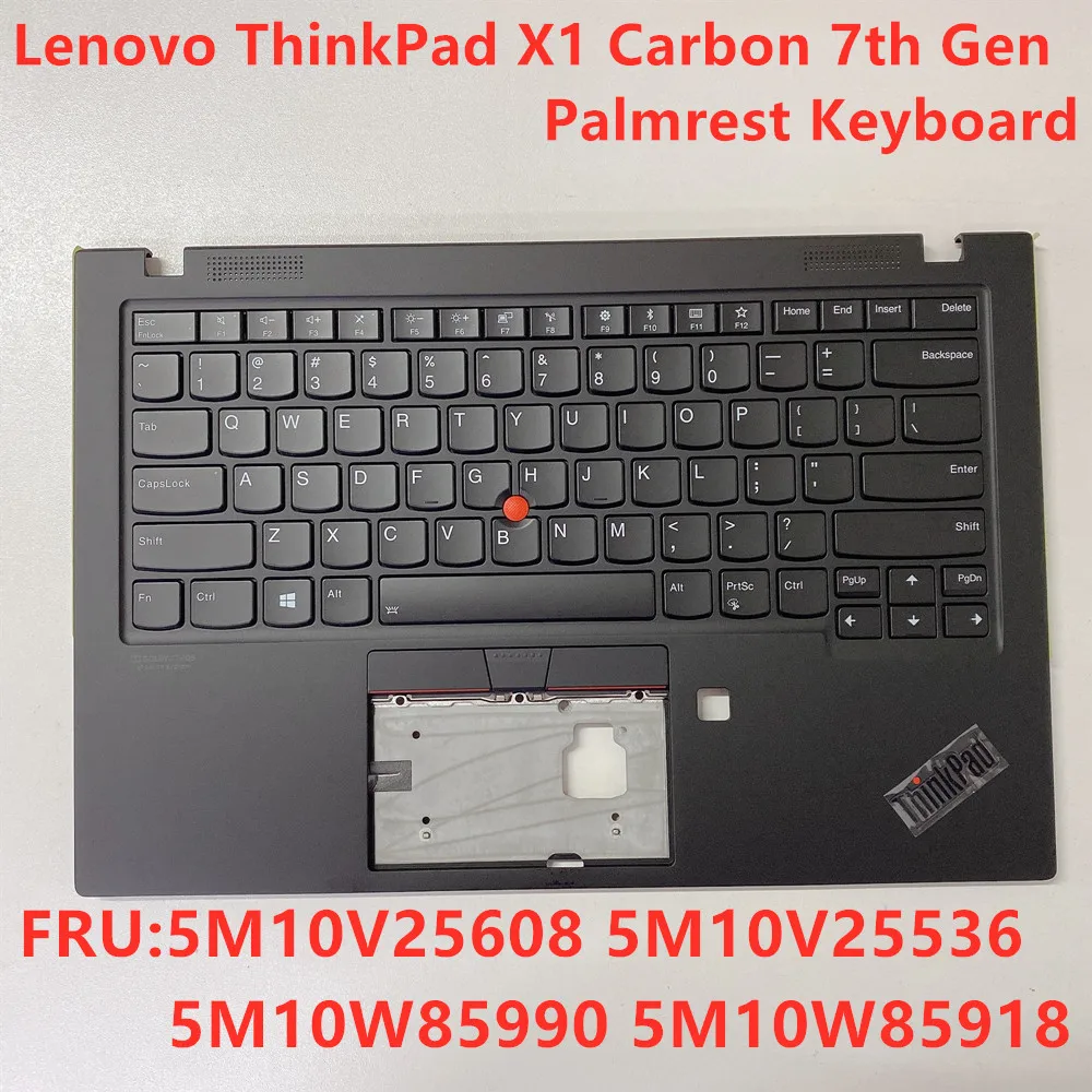 値段 Lenovo-バックライト付きカーボンキーボード,1x7世代,5m10v25608 5m10v25536 5m10w85990,新品
