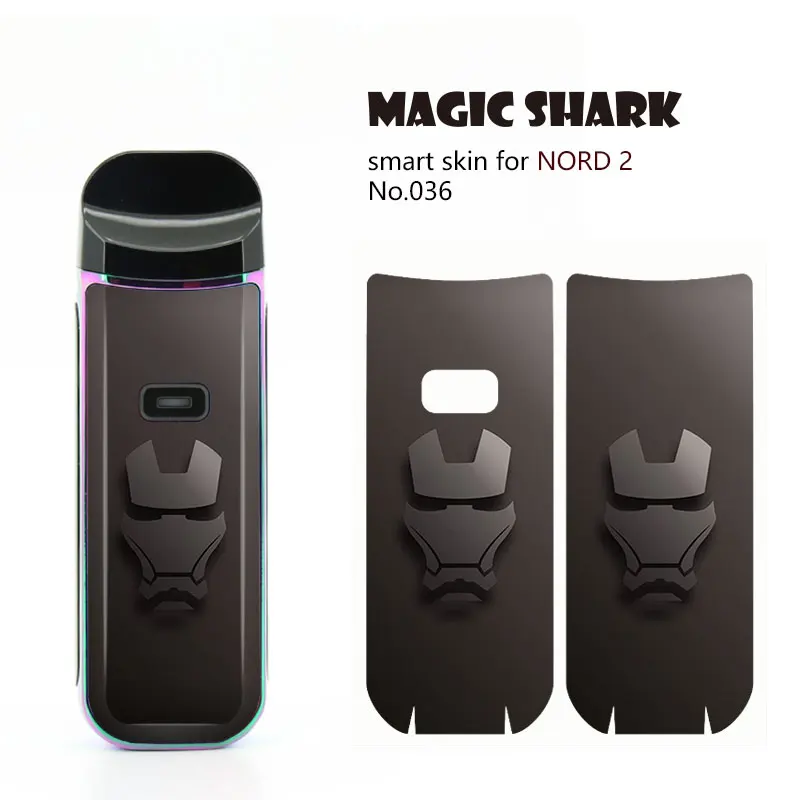 Чехол-наклейка Magic Shark Flashman с черепом Vendetta Devil Cat без выцветания для Smok Nord2 Nord 2 022-042 |