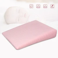 high quality 1pcs newborn baby triangle slope infant pillow anti spitting milk feeding pillow