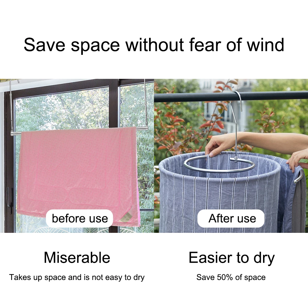 Вращающаяся сушилка NICEYARD домашнее хранение экономия пространства круглая