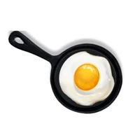 13 20cm thickened cast iron non stick frying pan flat pan griddle breakfast omelet baking pans