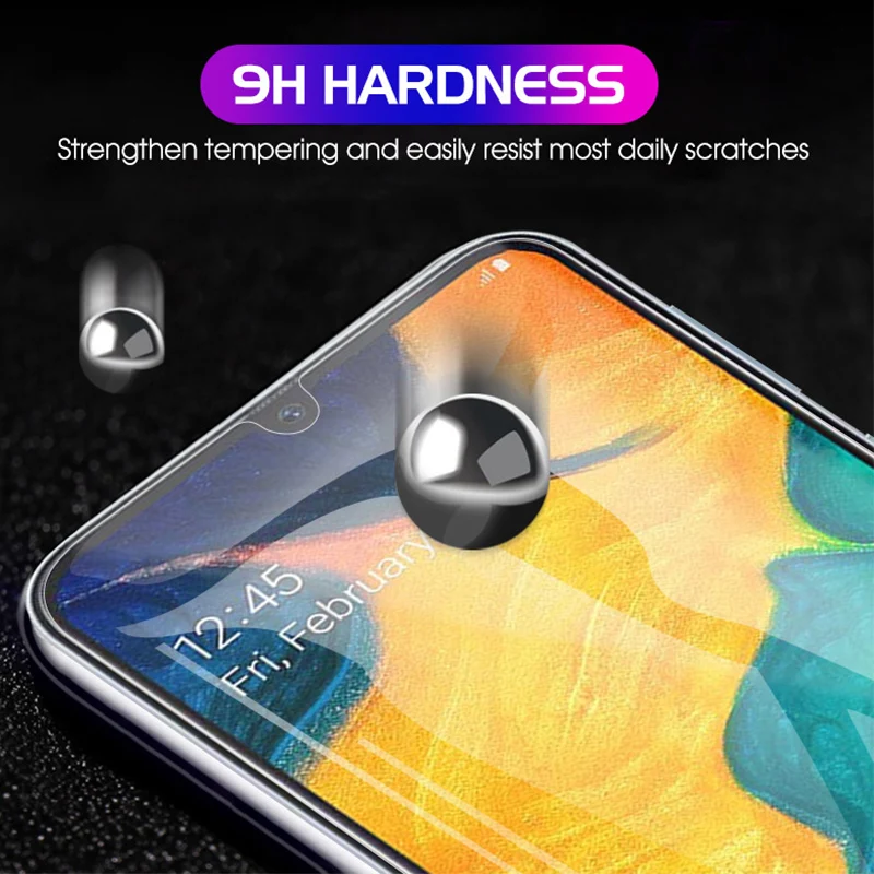 Оптовая продажа 9H Жесткий протектор экрана для samsung A50 A60 A80 A90 Защитное стекло Galaxy