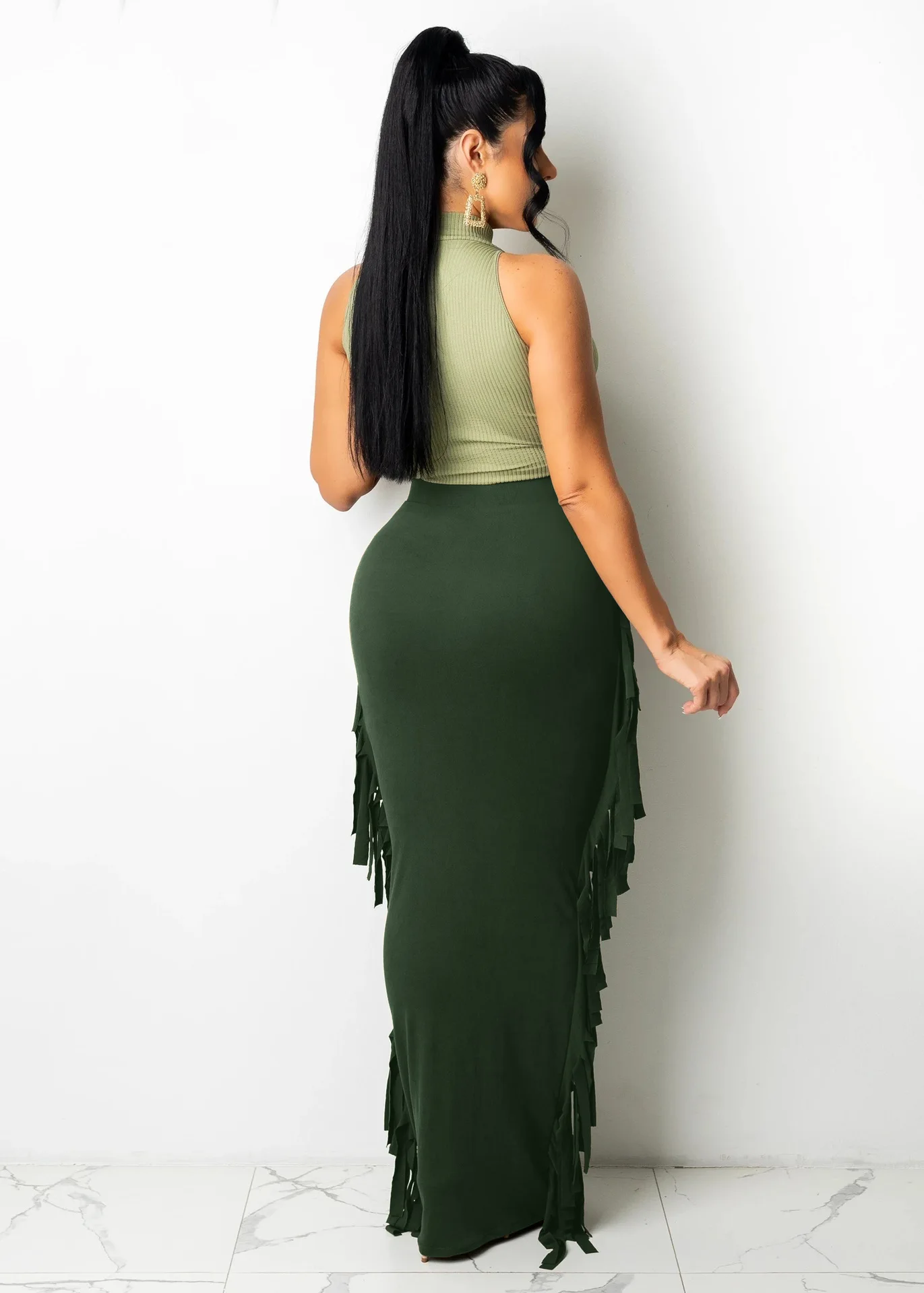 Юбка женская осенняя одежда для женщин 2021 длинная юбка юбки женские оптовая