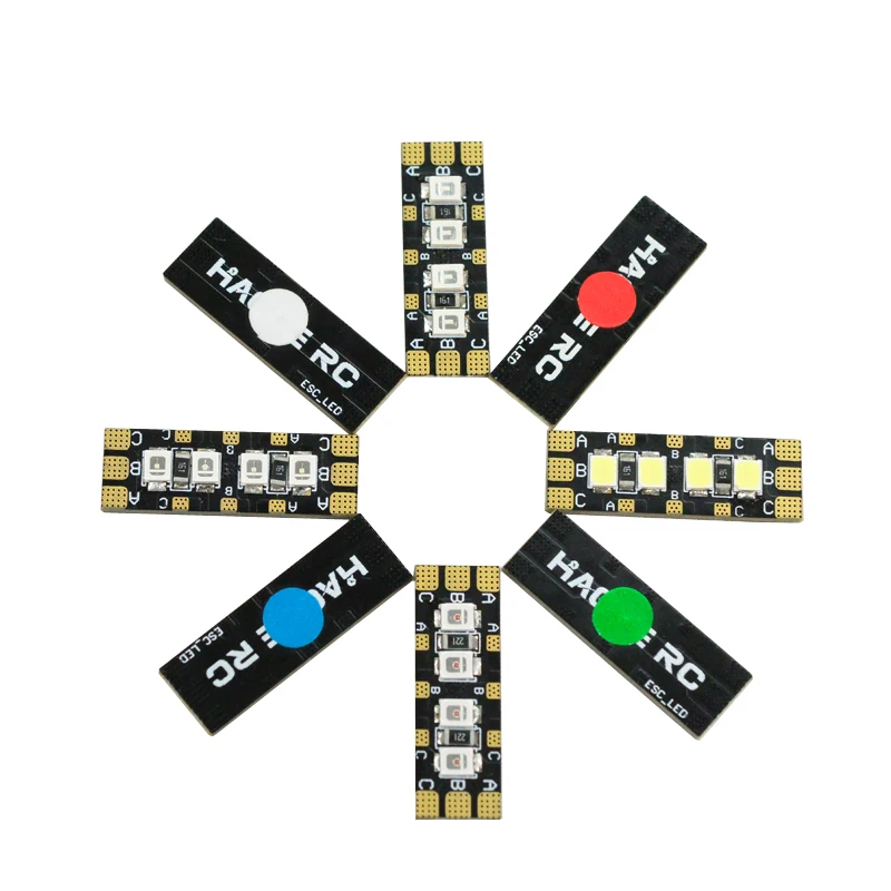 

2PCS 27x9mm Super Bright 4-lamp Beads 2-6S LED ESC Extension Board for RC FPV Racing Freestyle 3-5inch Drones Frame Arm