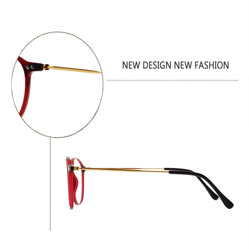 Круглые очки для мужчин и женщин TR оправа аксессуары очков по рецепту прозрачные