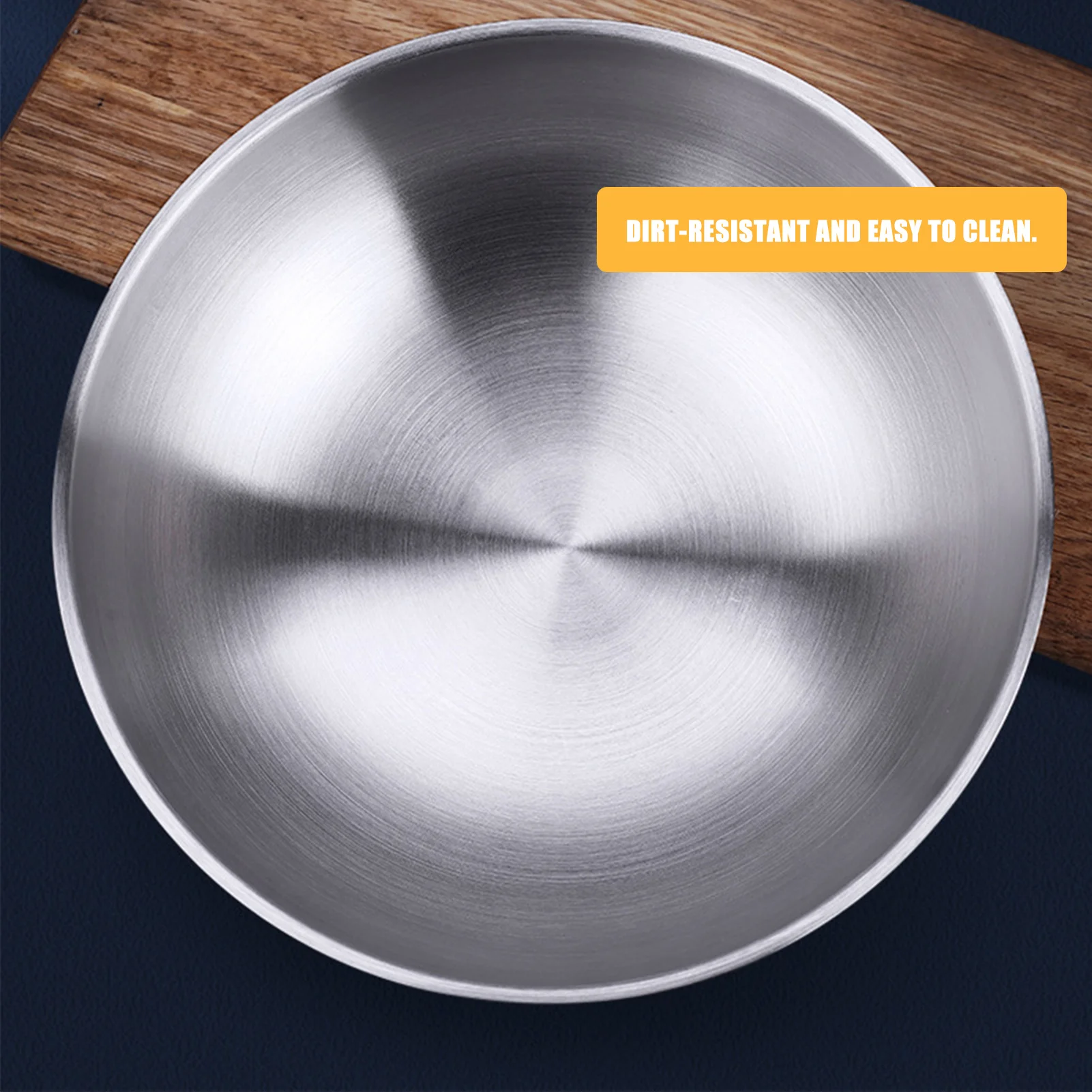 Многофункциональная миска из нержавеющей стали для лапши нескользящая