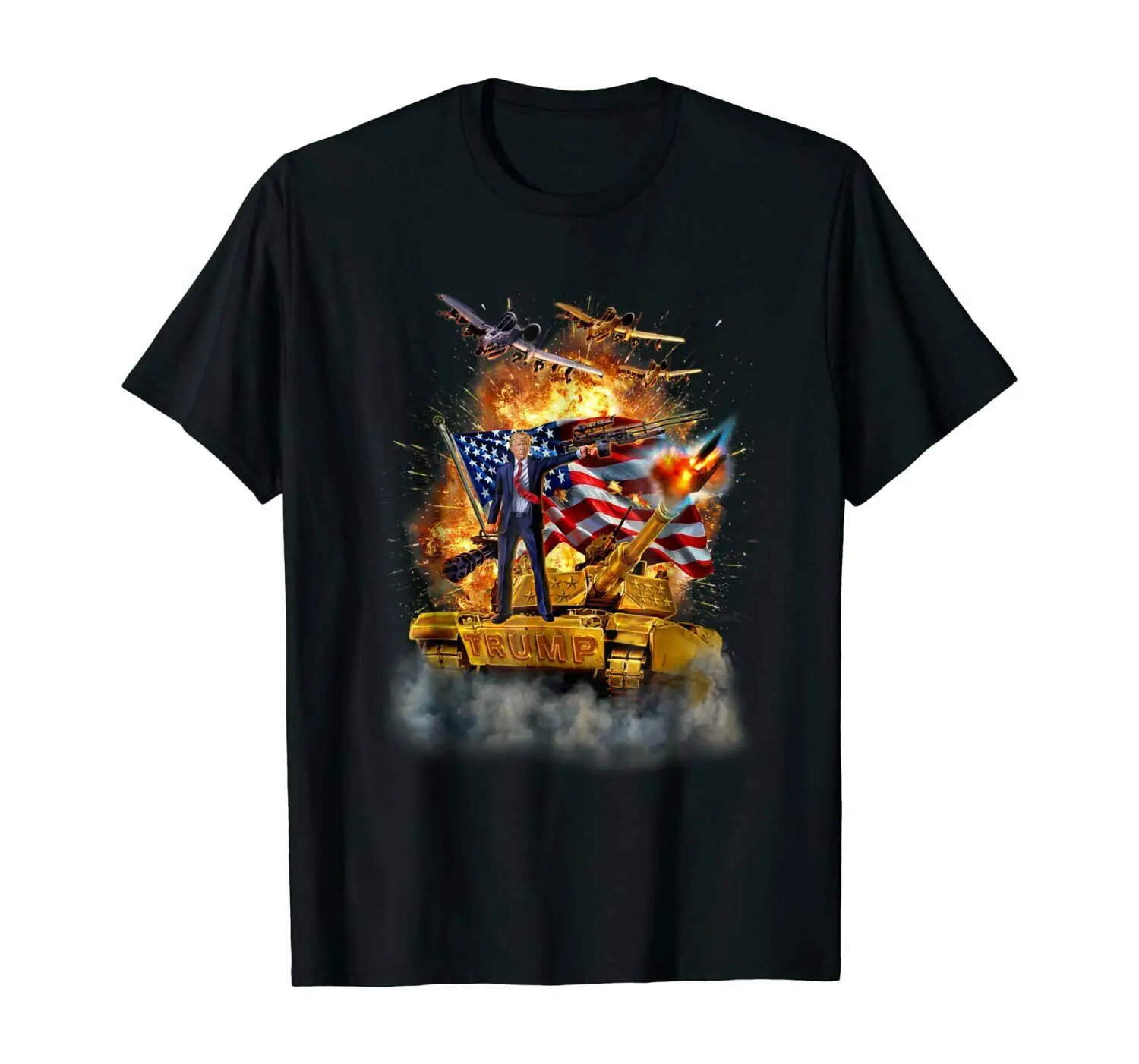 

United States President Donald Trump Epic Battle T-Shirt